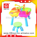 Play kids plastic chairs and tables kids sand water table